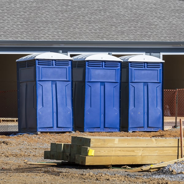 what is the cost difference between standard and deluxe portable toilet rentals in Coudersport